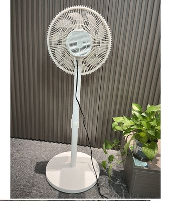 Gezwakke vloerventilator met afstandsbediening en aanraakbediening Installatie op een voetstuk Timer Ja