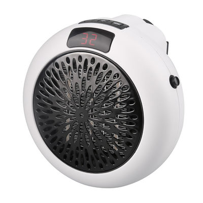 Elektrisch 900W LED-scherm 3S snel verwarmbare keramische miniverwarmer met verstelbare thermostaat