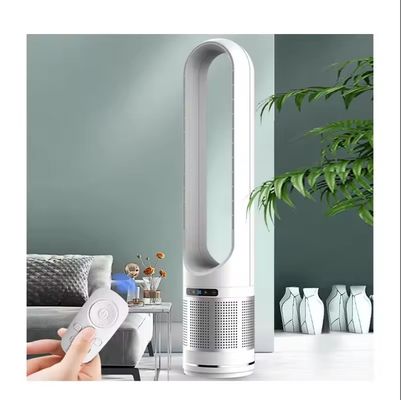 50 inch luchtreiniger koeling elektrische bladloze ventilator met afstandsbediening