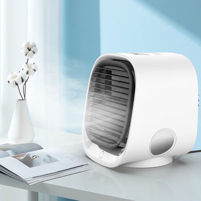 Draagbare elektrische ventilator met waterkoudering met laag geluidsniveau voor mobiele luchtbevochtigende mini-airconditioner