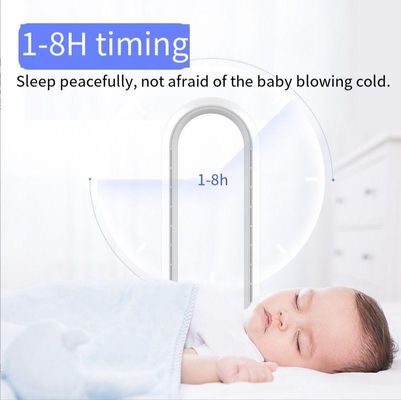 105 cm hoge vloer staan koeling bladloze ventilator met HEPA filter luchtreiniger op zijn best