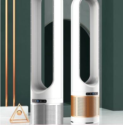 Smart Home Staande elektrische luchtkoeling ventilator met grote verticale bladloze ontwerp 50 inch