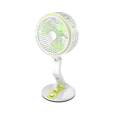 Protable Mini Kleine populaire oplaadbare handventilator met LED-licht en instelbare snelheid