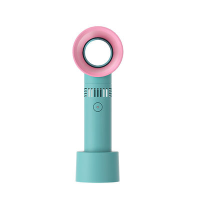 Koellucht Mini Handheld Bladeless Fan met USB oplaadbare laadtijd 2-3 uur