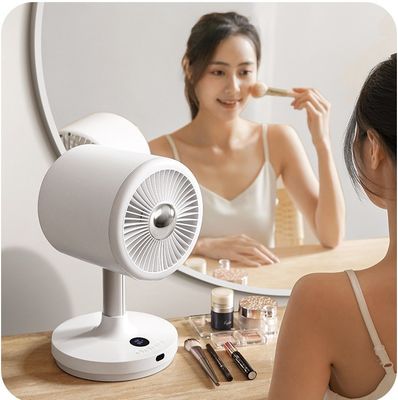 Stroombron usb Oplaadbare vloer ventilator met licht Draagbare tafelventilator