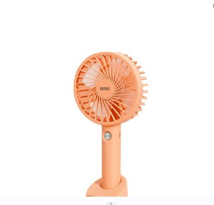 1200mAh USB-ventilator Mini oplaadbare handgevoelige ventilator met telefoonhouder Draagbaar en krachtig