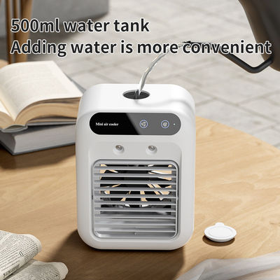 Desktop mini airconditioning ventilator met waterkoeling en nachtlicht Nettogewicht 700g