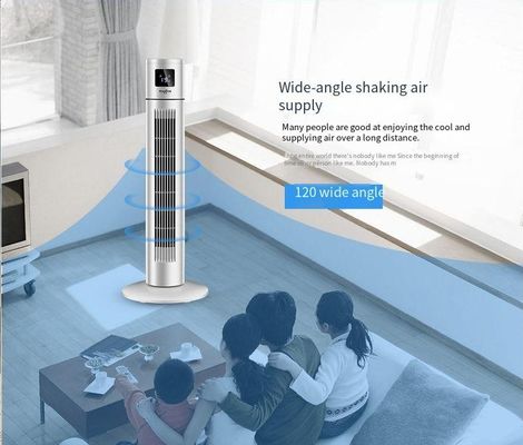 Verticale torenventilator voor huishoudens met blaadloos ontwerp en 1-12 uur timerinstelling