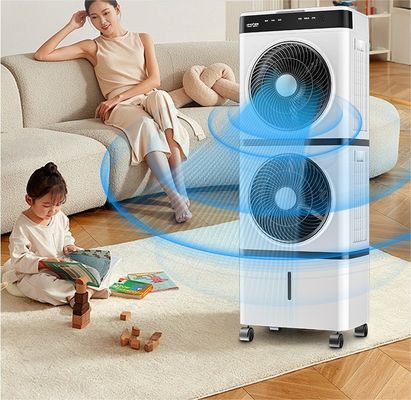 14L Dubbellaag Verdamping Mobiele Mechanische vloer Waterluchtkoeling Fan Air Cooler