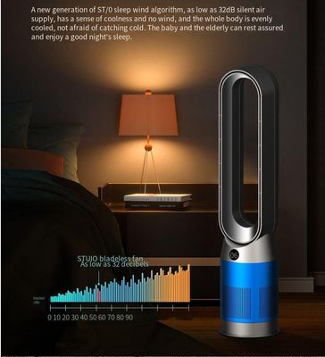 Slimme 3 in 1 toren ventilator vloerventilator met koel- en verwarmingsfuncties en afstandsbediening