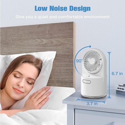 Tafel misting ventilator met USB mini ventilator en huishoudelijke bevochtigingssproei laadtijd 3,5H