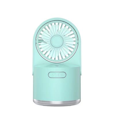 2 in 1 mini ventilator bevochtiger draagbare ventilator met functie oplaadbare USB elektrische ventilator