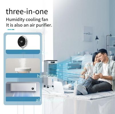 Draagbare 3 in 1 elektrische koelventilator Air Smart luchtreiniger ventilator met Water Air Cooler