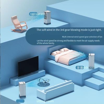 Draagbare 3 in 1 elektrische koelventilator Air Smart luchtreiniger ventilator met Water Air Cooler