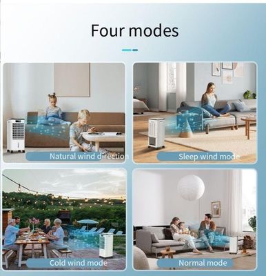 Draagbare 3 in 1 elektrische koelventilator Air Smart luchtreiniger ventilator met Water Air Cooler