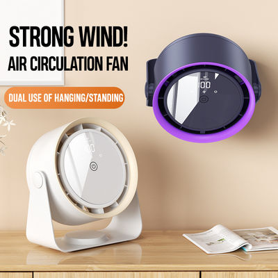 Aanraakbediende blaadeloze ventilator voor stille luchtcirculatie en DC4.2V-voeding