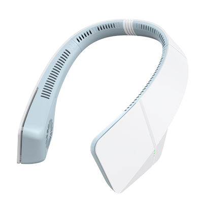 USB oplaadbare nek hangende ventilator met 18650 batterij 1800mAh en Bladeless Design