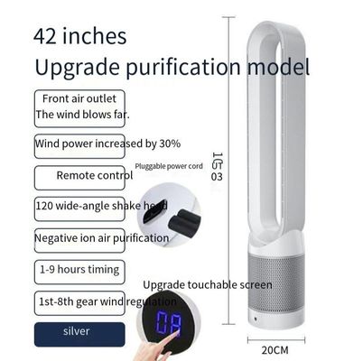 Stil 42-inch toren ventilator met afstandsbediening en Hepa luchtreiniger