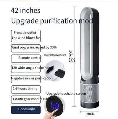 Stil 42-inch toren ventilator met afstandsbediening en Hepa luchtreiniger