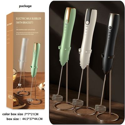 Elektrische schuimmachine Mini Handheld Draadloze melkmachine Koffie Elektrische Mixer Eierbetaler