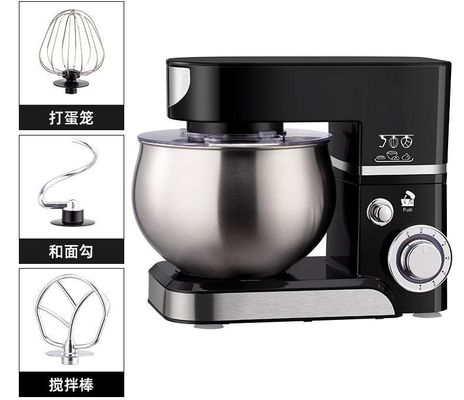 Multifunktioneel 5L keukenstandaardmixer met 6-snelheidsinstelling en variabele snelheidsfunctie
