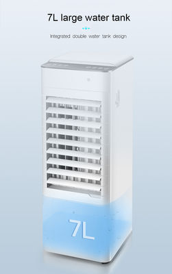 Digitaal bediende draagbare 7L huishoudelijke airconditioning ventilator voor warm en koud