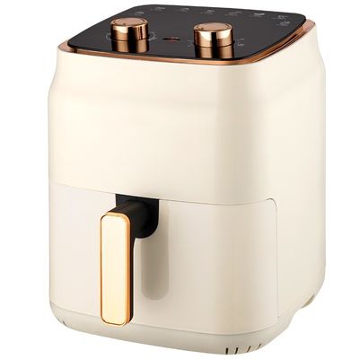 6L huishoudelijke elektrische luchtfryer met knop touch-controlemethode en nominale vermogen 50Hz