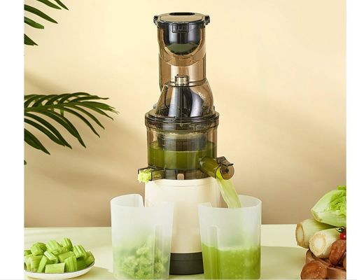 Elektrische blender Fruit Extractor Machine Rood 500W Cold Press Professional Slow Juicer