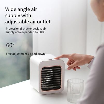 16*13*14.5cm 4000mAh oplaadbare mini airconditioner ventilator Draagbare koelventilator