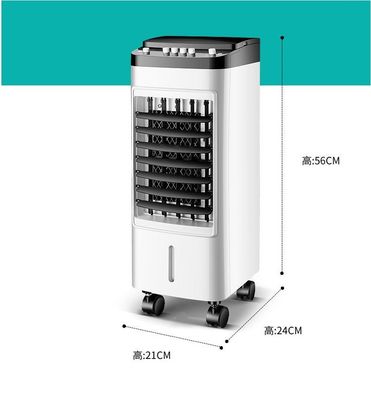 Draagbare mini-airconditioner met ABS-materiaal en een watertank met een capaciteit van 4,1-6,0 liter