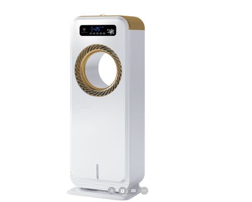 Persoonlijke mobiele water-airconditioner met afstandsbediening en blaadloze mistsproeifan