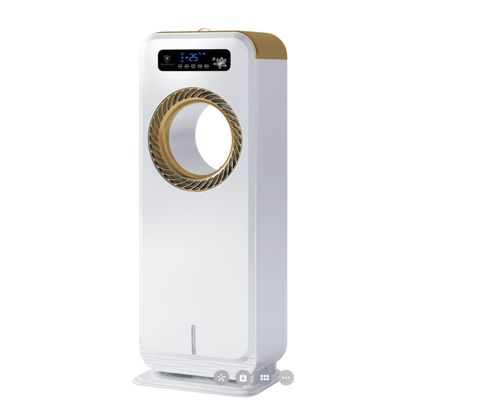 Krachtige schommelende blaadloze mistventilator met afneembare wasbare stoffilter en aanraakbesturing