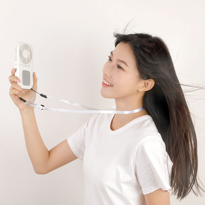 2000mAh USB oplaadbare handventilator voor draagbare luchtkoeling en nek draagbare ontwerp