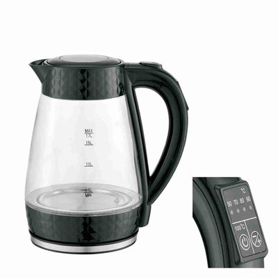 Draadloze elektrische ketel 220V Elektrisch glas Mechanische OEM theepotten