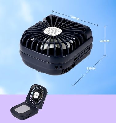 3.7V koude compressie handheld vouwventilator draagbare tafel mini ventilator voor nek koeling cadeau