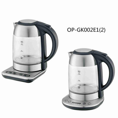Draadloze elektrische ketel 220V Elektrisch glas Mechanische OEM theepotten