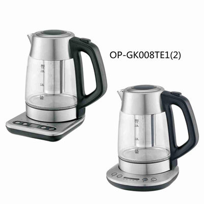 Draadloze elektrische ketel 220V Elektrisch glas Mechanische OEM theepotten