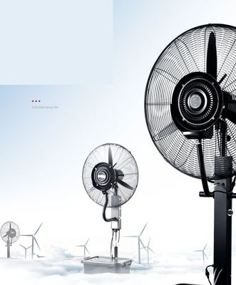 26/30 Inch Water Tank Pedastal Mist Ventilators voor Commerciële Staande vloer Air Cooler Ventilator