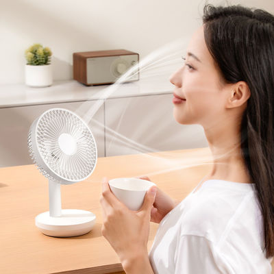 3600mAh USB oplaadbare drie snelheid koelventilatoren met nachtlicht draagbaar en stil