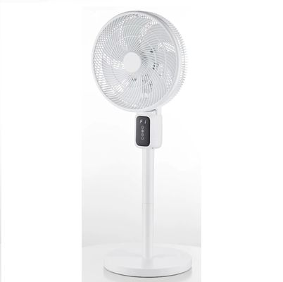 Automatische schudkopcirculatie ventilator 12 inch LED display Verticale vloerkoeling ventilator