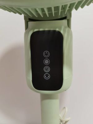 Automatische schudkopcirculatie ventilator 12 inch LED display Verticale vloerkoeling ventilator