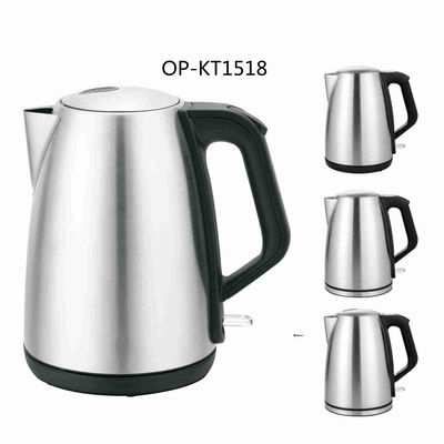 Elektrische roestvrijstalen ketel 1.6-2.0L Capaciteit 1500W Kracht 110V/220V-240V Spanning