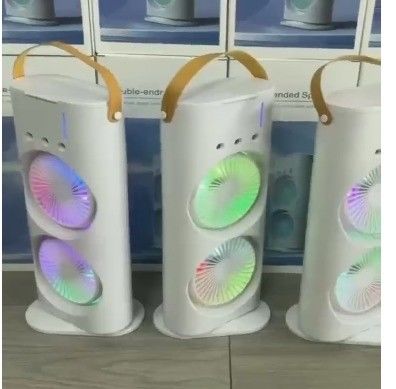 Doppelkop spuitventilator vochtig koelclimatologisch toestel voor bureaubladkoeling