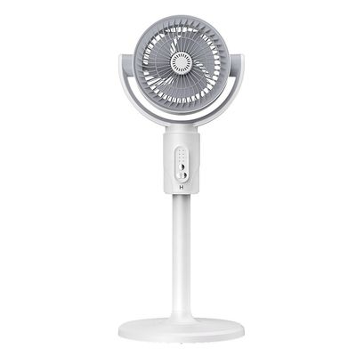 Ventilator voor de vloer 4000 mA USB oplaadbare vloerventilator met instelbare hoogte