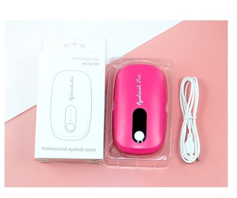 Handheld Usb oplaadbare wimperdroger ventilator voor snel drogen van wimperverlenging lijm