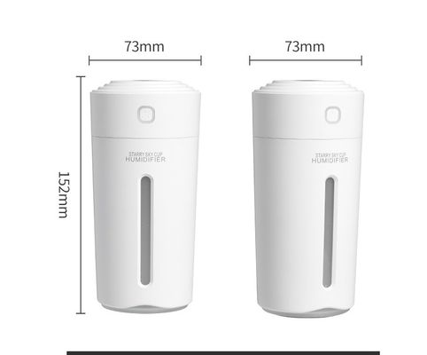 USB-aangedreven draagbare mini-aroma-diffuser met lichte en geruisarme luchtbevochtiging