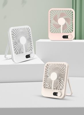 Draagbare mini-koelventilator voor kantoor thuis oplaadbare kleine opvouwbare persoonlijke tafel