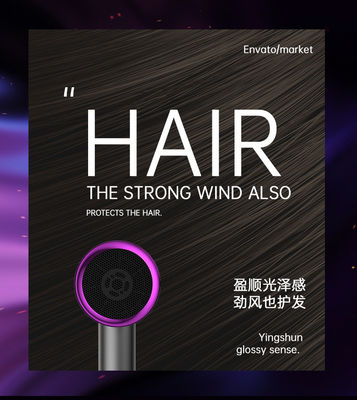 Blue Light Super Hairdryer Ionic Professional Salon Blow Dryer Functie Hoededroging