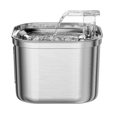 Ruimte 2,2 l roestvrij staal automatische huisdier water dispenser schoon water en circulatie