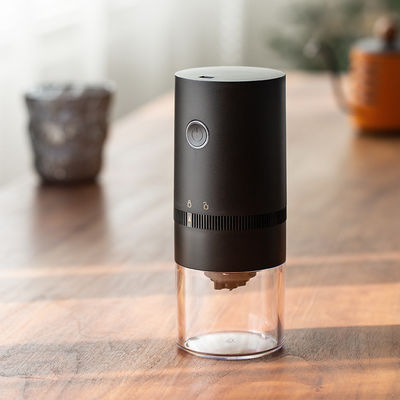 Home en Office ABS elektrische plastic koffiemolen met reinigingscyclusfunctie